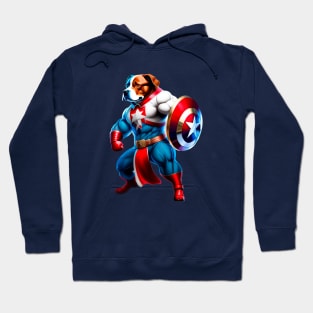 Dog Superhero - American Hoodie